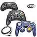 3 USB Classic Controllers - Gamecube, Sega Saturn, Microsoft Xbox (Original) for RetroPie, PC, HyperSpin, MAME, NeoGeo FBA Emulator, Raspberry Pi, Odroid Gamepad, with 10' USB Extension Cable!