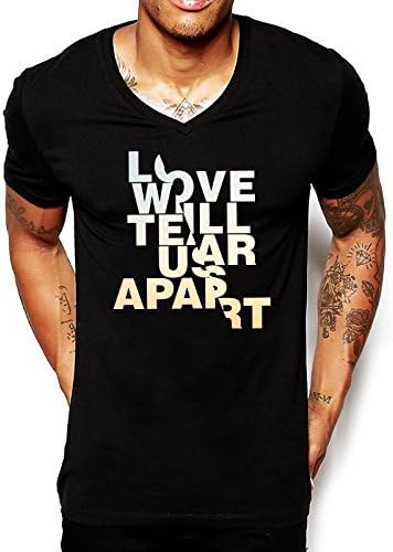 Inct Love Will Tear Us Apart V Neck T Shirt - Distinkt Youth