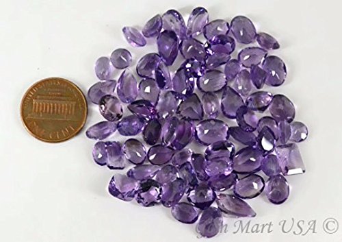 Select Your Stone 500 Carat Mix Gemstone Lot Gemmartusa loose Gemstone (AMETHYST) AA-60001