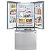 Kenmore Elite 71323 21.8 cu. ft. Wide French Door Bottom Freezer Refrigerator with Dispenser in Stainless Steel, includes delivery and hookup