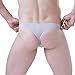 Mens New Solid Thong Swimsuit Bikini T-Back Underwear Briefs, Assorted Colors, Size L