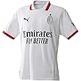 PUMA AC Milan Men's Away Replica Soccer Jersey 2024/25 (US, Alpha, XX-Large, Regular, Regular, White)