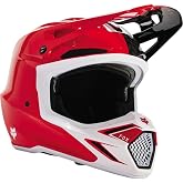 Fox Racing V3 RS Optical Helmet (Fluorescent Red) 31362-110