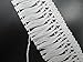 Trimscraft Cotton Tassel Fringe in White 1-1/2 Inch Wide Pack of 10 Yards