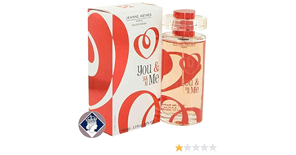 You and me for women 3.3oz EDP spray by Jeanne Arthes (746480982343)