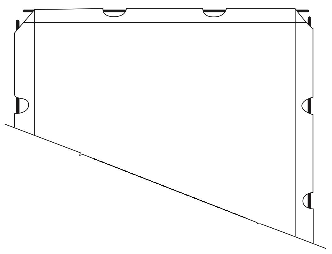 Transportable Projection Sheet (112 Inches) 250 cm Format 16:9 250x141 Retro Cover 2 meters Removable for Screen Service 2 mt Canvas Rear Projection Projector Edges and Holes for Video Projection 2 mt