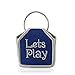 The Tag Bag - Dog Tag Silencer (Lets Play/Blue)