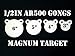 AR500 Steel Targets - Gongs - Silhouettes and More for Pistols and Rifles - 3/8 1/2 (1/2