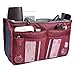 ETTP Insert Bag Organizer, Bag in Bag for Handbag Purse Organizer (13 Pockets, Black/White)