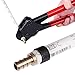 PENSON & CO. PTCRP1234DB CRP-1234-DB 1/2 Inch & 3/4 Inche Pex Crimper Plumbing Crimping Tool Cmobo Copper Ring with GoNoGo Gauge, Red