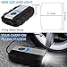 Portable Air Compressor Pump , SIEGES Digital Tire Inflator by 150PSI with Digital Gauge, 3 High-air Flow Nozzles & Adaptors for Cars, Bicycles and Basketballs