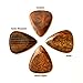 Timber Tones P4-Acoustic Acoustic Sampler Guitar Picks