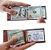 Travel Wallet RFID Blocking Bifold Slim Genuine Leather Thin Minimalist Front Pocket Wallets for Men Money Clip - Made From Full Grain Leather (Dark Caramel)