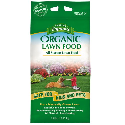 Espoma EOLF29 Organic All Season Lawn Food Fertilizer, 29-Pound