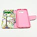 Galaxy S6 case,JanCalm [Kickstand] New Pattern Premium PU Leather Wallet [Card/Cash Slots] Flip Case Cover for Samsung Galaxy S 6 *Including -ONE Crystal Pen (Beautiful Tree)