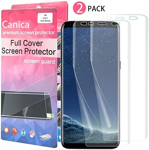 Galaxy S8 Screen Protector,S8 Screen Protector,Samsung Galaxy S8 Screen Protector,Canica S8 Full Coverage Screen Protector for Galaxy S8