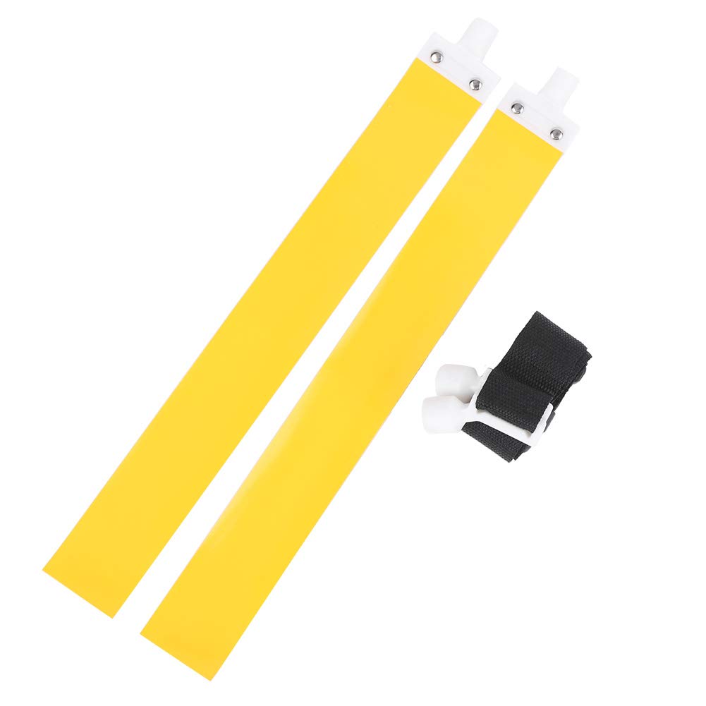 Tiiyee Flag Football Belt Set with Release Buckle, Adjustable PVC Sports Belt w/Nylon Flags, Waterproof Training Waistband Gear for Football Soccer Competition Games Practice for Adults Youth Teens