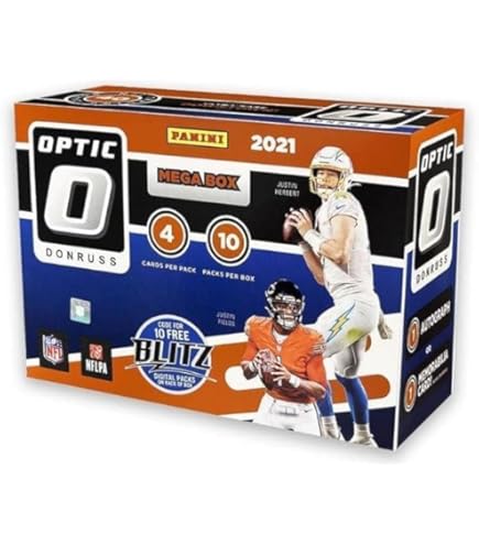 Amazon.com: 2021 Panini NFL Donruss Optic Football Mega Box - 1