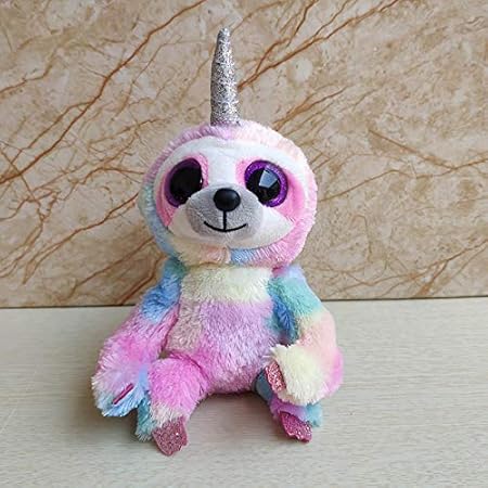 peluche unicorno occhi grandi