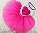Idepet Spring Summer Pet Dog Cat Puppy Tutu Princess Dress Heart Printed Lace Dog Skirt Pet Apparel Dog Dress(XS)