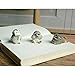 Top Collection Miniature Fairy Garden & Terrarium Cute Little Owls Statue (Set of 3), Small