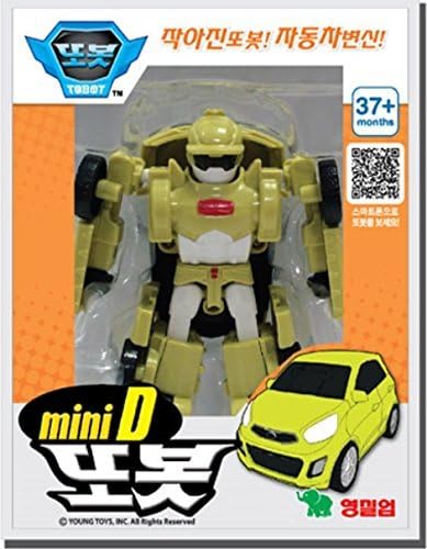 Tobot D Mini Transformer- Korean Animation Robot Character by Tobot D Mini