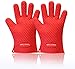 Barbecue Gloves - Heat Resistant for Cooking Waterproof Silicone Oven Glove - Better Than Ove Glove - Double Glove Pack Set of Two - No More Burns