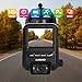 Ausdom AD118 Car DVR Dash Cam Digital Video Recorder with 2-Inch FHD 1080p Resolution, WDR, 6-Glass lenses, Motion Detection and Loop-Cycle Recording