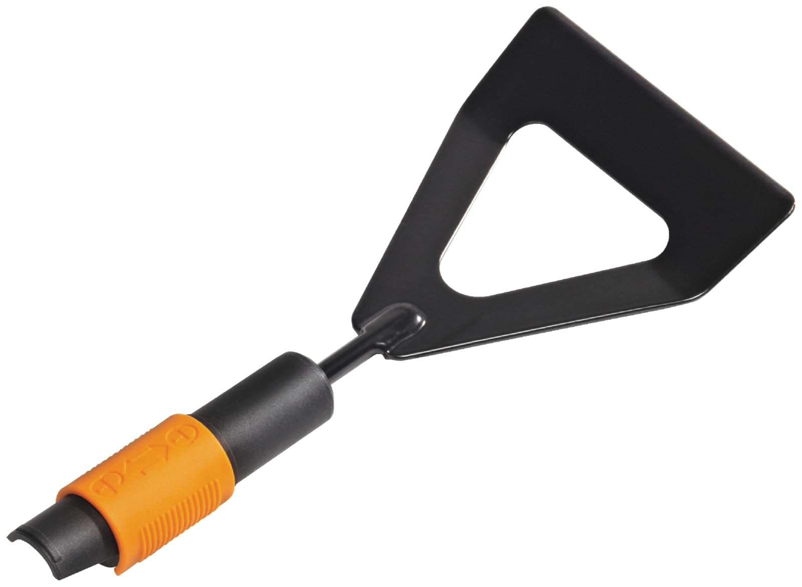 Fiskars QuikFit Dutch Hoe, Tool Head, Width: 12.5 cm, boron steel head, Black/Orange, 1000676