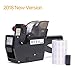 Crossmo YH-688 8 Digits Price Tag Gun Labeler Labeller Included 2500 Labels and Ink Refill for Office, Retail Shop, Grocery Store,Super Market(Black)