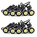 YITAMOTOR 18mm Eagle Eye Led Bulb White, High Power 12V 9W 6500K Eagle Eye Led Bulbs Car Motorcycle Lighting Kit Daytime Running DRL Fog Tail Front Grill Bumper Backup Clearance Marker Light, 10-Pack