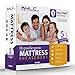 100% Waterproof & Bed Bug Proof Encasement - Breathable - Dust Mite Proof Mattress Protector - 5 Year Warranty - Queen Size