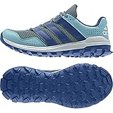adidas Performance Women's Slingshot Trail Women's Running Shoe,Blue/Raw Purple/Blue,9 M US