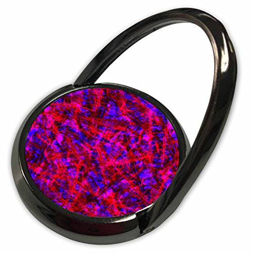 3dRose Mark Grace ABSTRACT ART - nature - Ocotillo thorns scattered in an abstract pattern of pink, blue and red - Phone Ring (phr_243314_1)