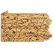 Totally Bamboo Destination Pennsylvania State Shaped Serving and Cutting Board, Includes Hang Tie for Wall Display