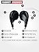 Bluetooth Earphones for Running - Sweat Proof Workout Mini Sport Wireless Earbuds with Quality Beats Stereo Sound, Noise Isolating Technology. Bonus EVA Case & Pouch