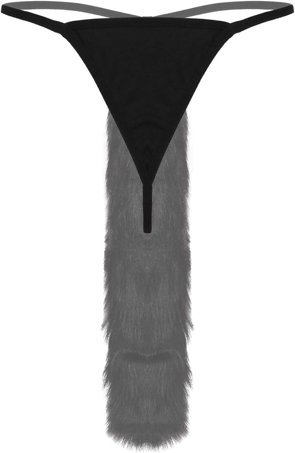 Amazon.com: Lejafay Women's Sexy Mini Underpants Pompom Fox Tail