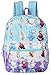 Disney Girls' Frozen All Over Print Backpack, Blue One Size