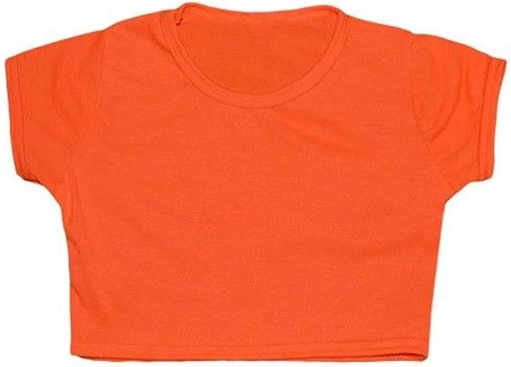 plain t shirt crop top