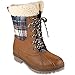 London Fog Womens Swanley Cold Weather Snow Boot