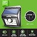 Litom Super Bright 8 LED Solar Powered Wireless Security Motion Sensor Light Wireless Security Light
