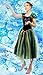 Princess Costume Ault Women Coronation Dress Costume (M Size fit for US 4-6) Green