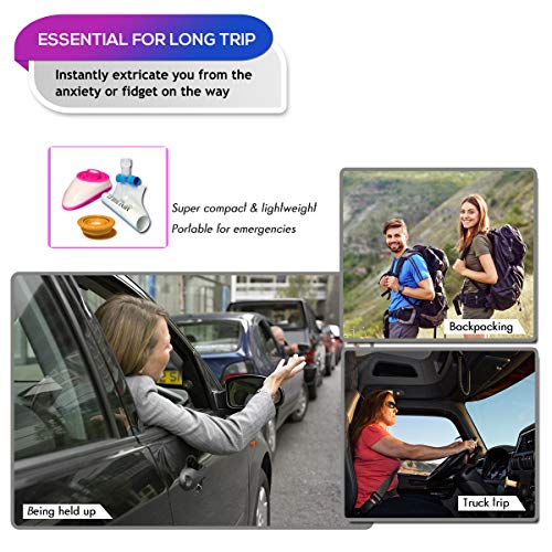 Female Urinal Urination Device Pee Funnel for Women Wee with Disposable Urinal Bags NAXER Travel Porta Potty Camping Toilet Collapsible Luggable Loo Portapotty for Car Camp Kayak Hiking Camper Outdoor