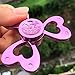 Fidget Spinner UCLL Lovely Heart Hand Spinning Toy EDC Focus Stress Reducer Toy Perfect for Girl (Purple Heart)