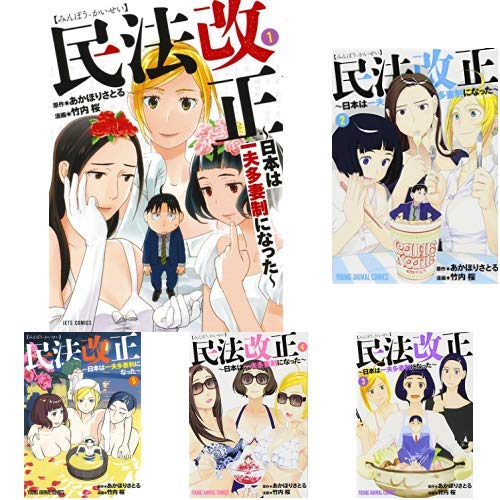 民法改正 日本は一夫多妻制になった 全6巻 新品セット 竹内桜 あかほりさとる 本 通販 Amazon