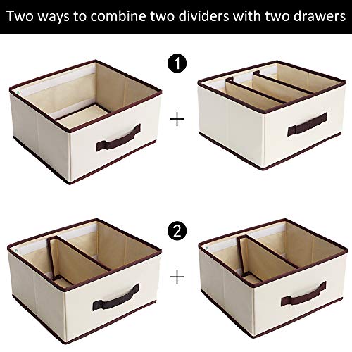 image for StorageWorks 6-Shelf Hanging Dresser, Foldable Closet Hanging Shelves 
