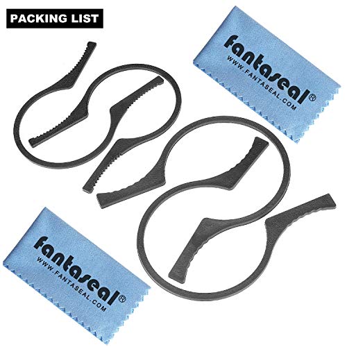 DSLR Camera Lens Filter Wrench Filter Spanner Clip Remover Plier Clip Tool Kit Dismount Disassemble Gear Set Compatible with Filters 62-77mm & 82-95mm in Diameter Nikkor Canon Lens Filter(2/Pack)