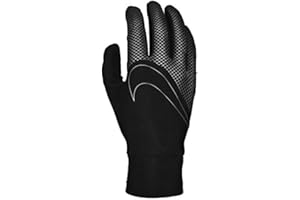 NIKE NGW3S 360 Womens Lightweight TECH Running Gloves Black-Small Carta Football DRI-FIT, S
