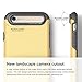 iPhone 6S Case, elago [Duro][Dark Gray / Creamy Yellow] - [Premium Armor][Heavy Shock Absorption][Dual Layers] – for iPhone 6/6S