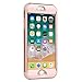 iPhone 6 Plus Case, iPhone 6s Plus Case, Anuck 3 in 1 Hybrid Shockproof Glitter Protective Case [Bling Sparkles] Heavy Duty Armor Defender Case Cover for Apple iPhone 6/6s Plus (5.5 inch) - Rose Gold